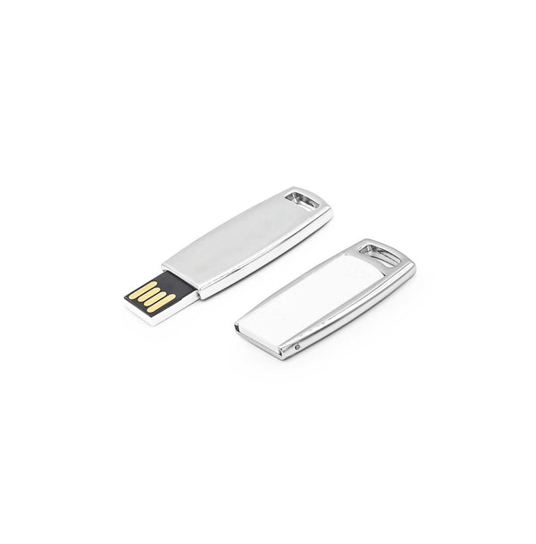 Slim Metal case USB Flash Drives, Blank - MOQ 50 pcs