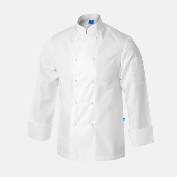 Chef Jacket - JA AirCoolPro Vent, Moisture Wicking, White, Unisex