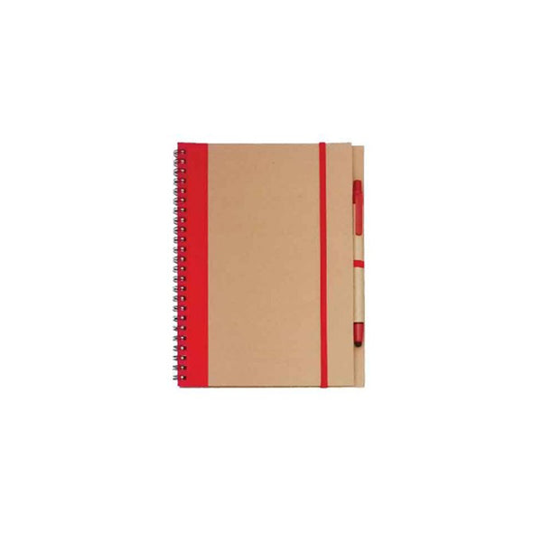 Eco-friendly notebook with stylus pen, Blank - MOQ 50 pcs
