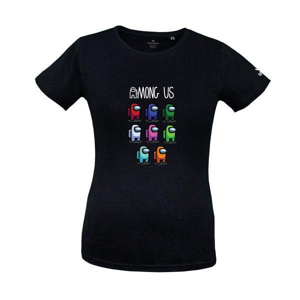 Among Us All Characters T-shirt - Organic | Men & Women - Order now online at Just Adore®, Dubai UAE