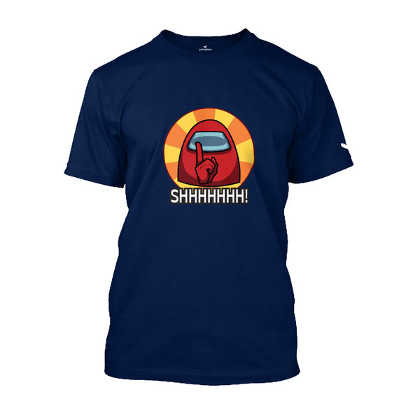 Among Us Shhhh Tshirt. Among Us New Video Game Character Shhhh! tee-shirt for Adult & Kids order online now only at Just Adore, UAE. 