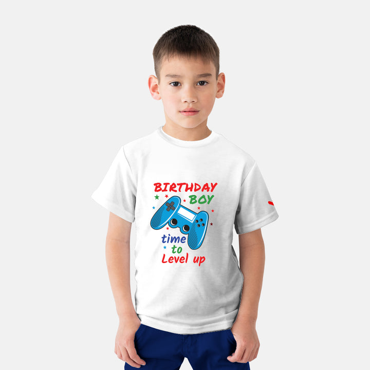 Shop Birthday Tshirts for boys online, Buy Birthday level up tshirt boy at online store, Purchase various colorful tshirts for birthday for boys & girls only at Just Adore®