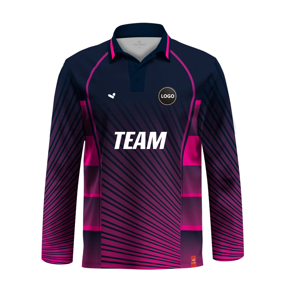 Cricket Jersey Design Black and Purple