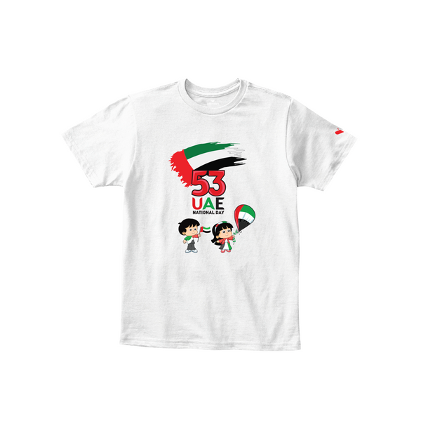 Kinder-T-Shirt zum Nationalfeiertag der Vereinigten Arabischen Emirate