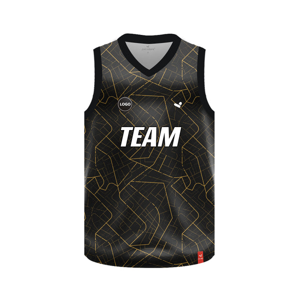 Black design full printed  Dri-fit sports tshirt, MOQ 6 Pcs