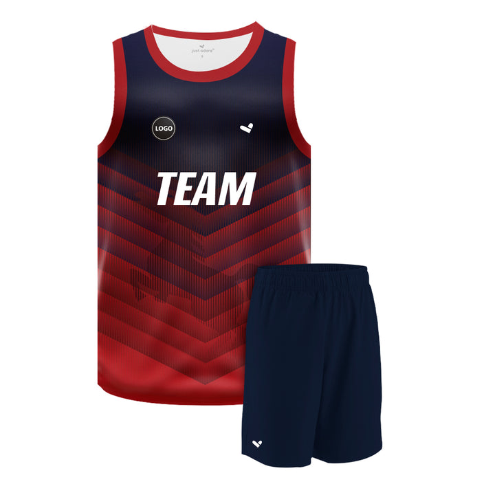 Digital Printed Basketball Jersey and Plain shorts wholesale, MOQ 6 Pcs - Just Adore