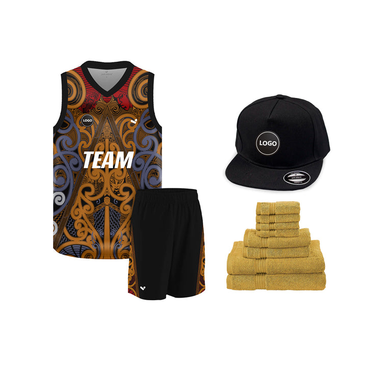 Multicolor sublimation Basketball Team Jersey and shorts, MOQ 6 Pcs - Just Adore