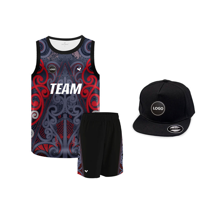 Multicolor sublimation Basketball Team Jersey and shorts, MOQ 6 Pcs - Just Adore