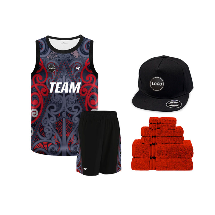 Multicolor sublimation Basketball Team Jersey and shorts, MOQ 6 Pcs - Just Adore