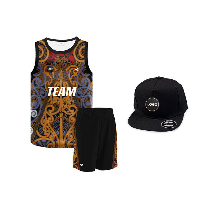 Multicolor sublimation Basketball Team Jersey and shorts, MOQ 6 Pcs - Just Adore