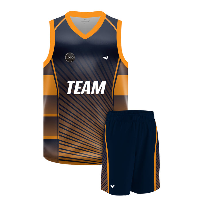 Customized Basketball team jersey and Shorts MOQ 6 Pcs - Just Adore