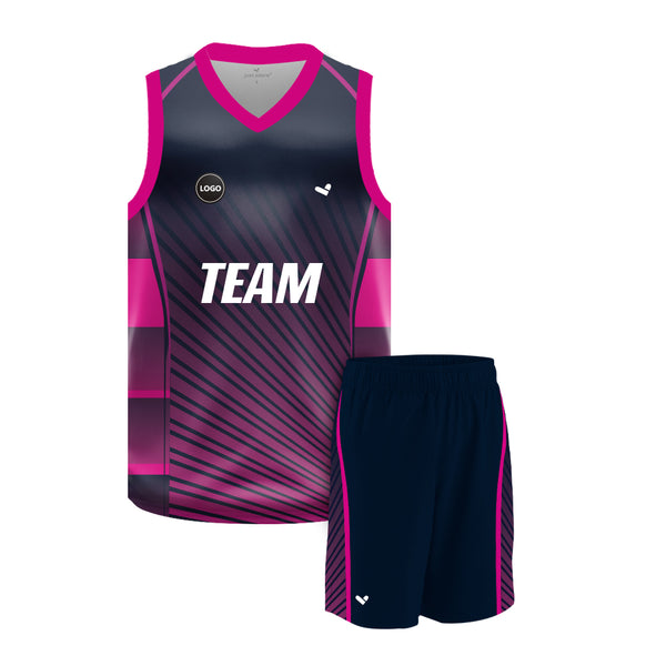 Customized Basketball team jersey and Shorts MOQ 6 Pcs