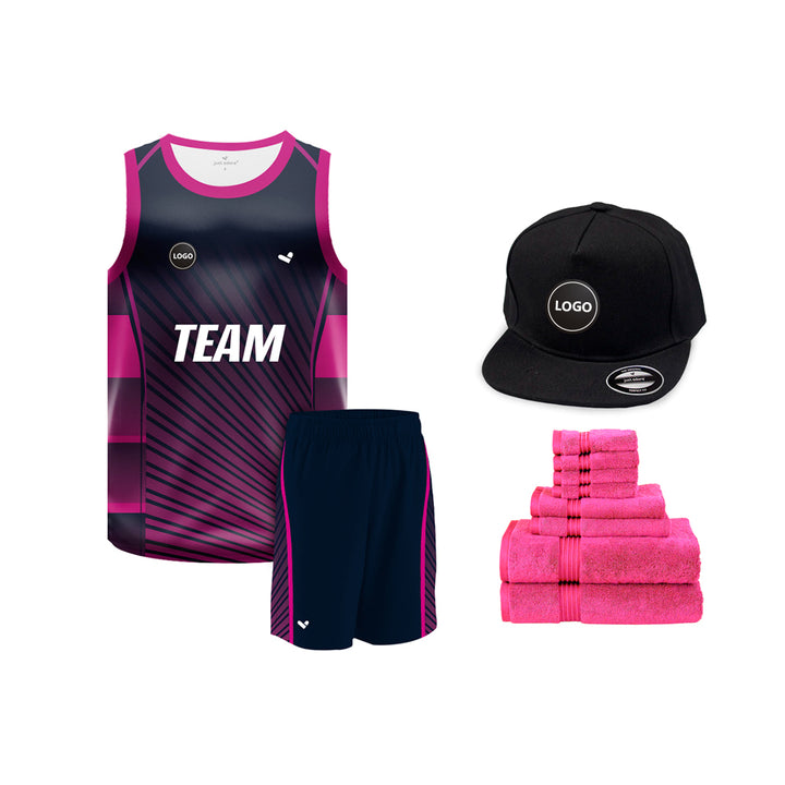 Customized Basketball team jersey and Shorts MOQ 6 Pcs - Just Adore