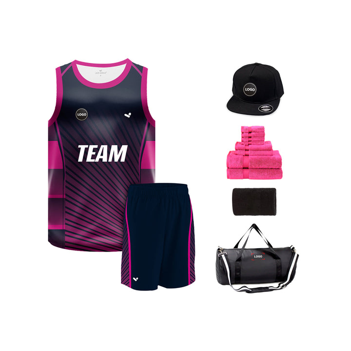 Customized Basketball team jersey and Shorts MOQ 6 Pcs - Just Adore