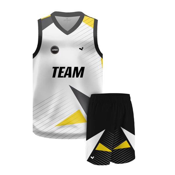 Multicolor Digital printed basketball Team jersey and Shorts, MOQ 6 Pcs