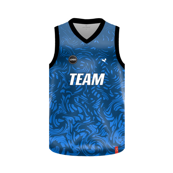 Basketball jersey v neck with Custom name and number, MOQ 6 Pcs