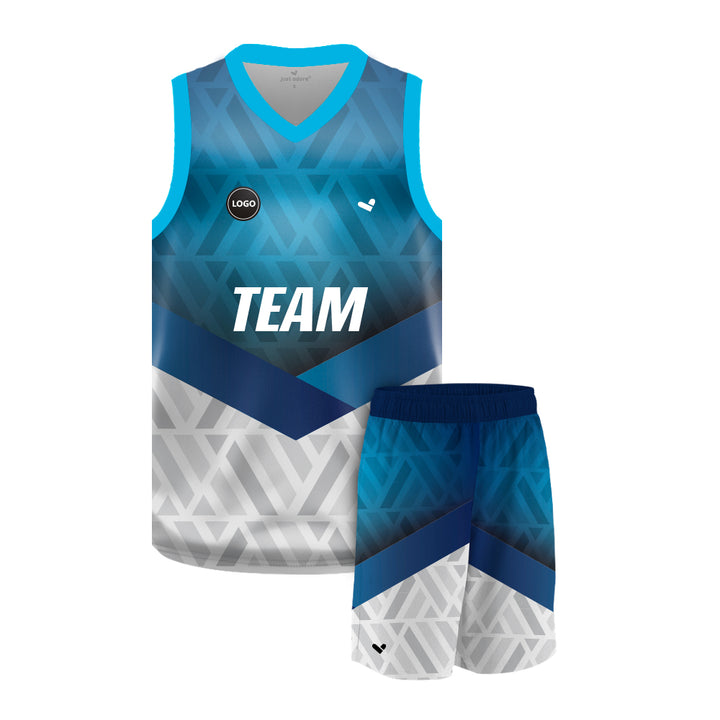 Sublimation basketball uniforms jersey and Shorts Wholesale, MOQ 6 Pcs - Just Adore