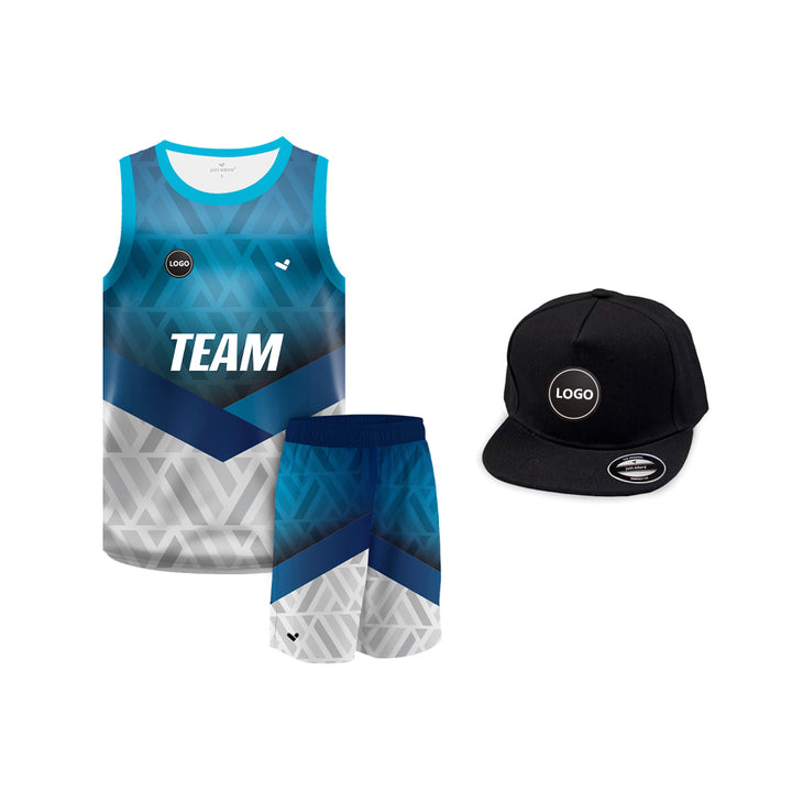 Sublimation basketball uniforms jersey and Shorts Wholesale, MOQ 6 Pcs - Just Adore