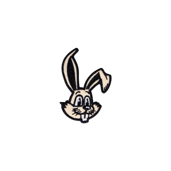 Cartoon bunny rabbit,  iron on embroidery patch