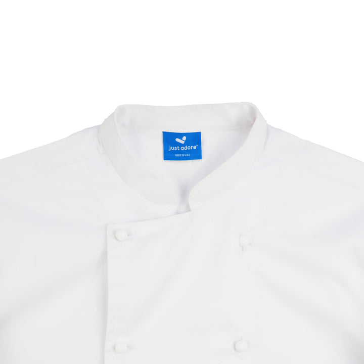 Chef Coat - White, Unisex - Just Adore