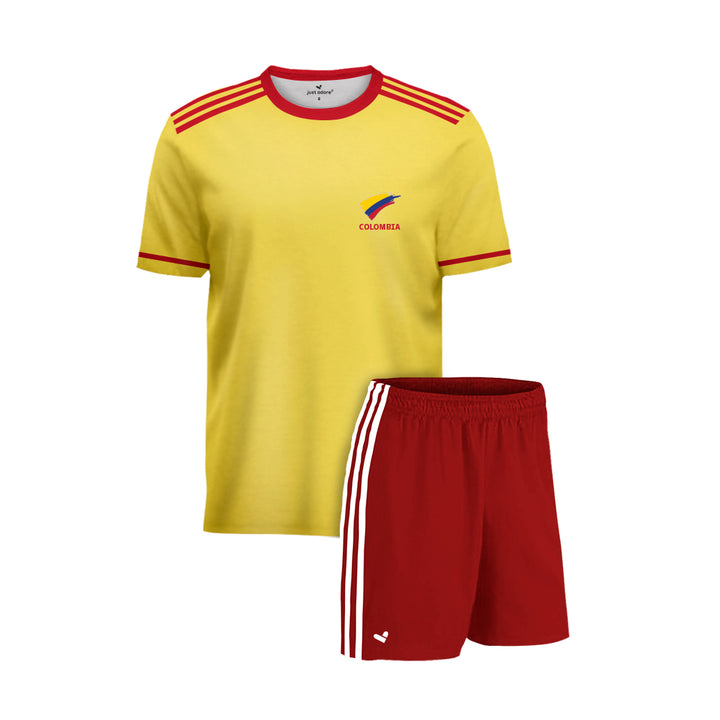 Colombia Football Team Fans Home Jersey Set - Just Adore