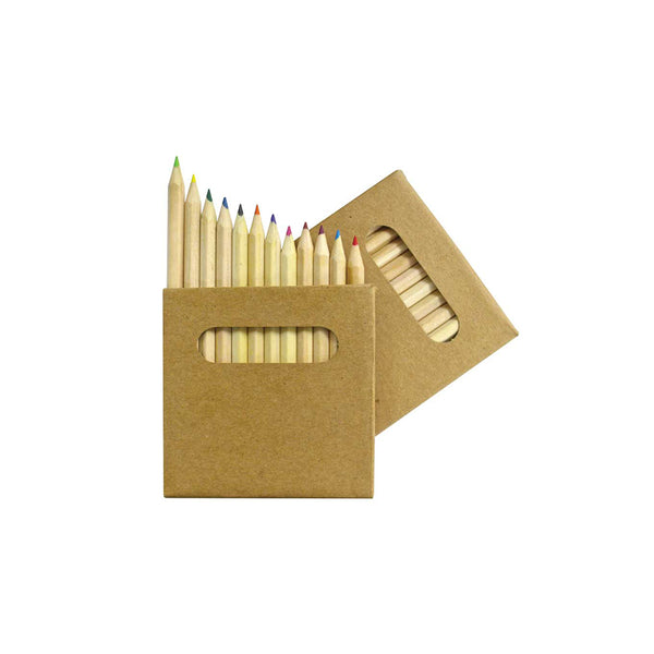 Colored Pencils Pack, Blank - MOQ 50 pcs