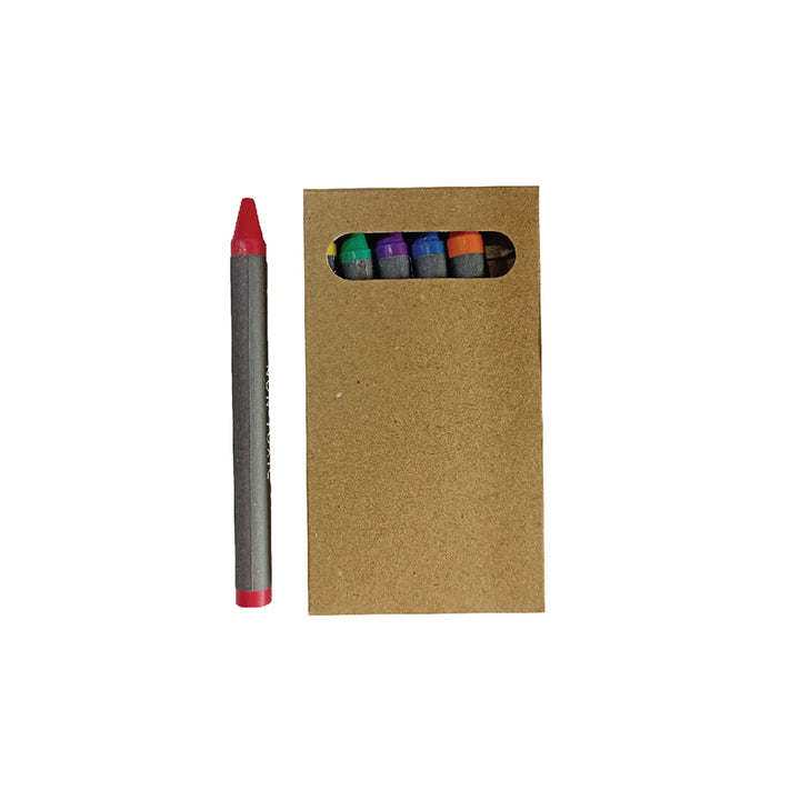 Kids Crayon Set in Paper Box, Blank - Just Adore