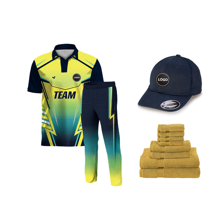 Cricket Uniform Set - Digital Printed Jersey & Pant, MOQ - 11 Sets - Just Adore