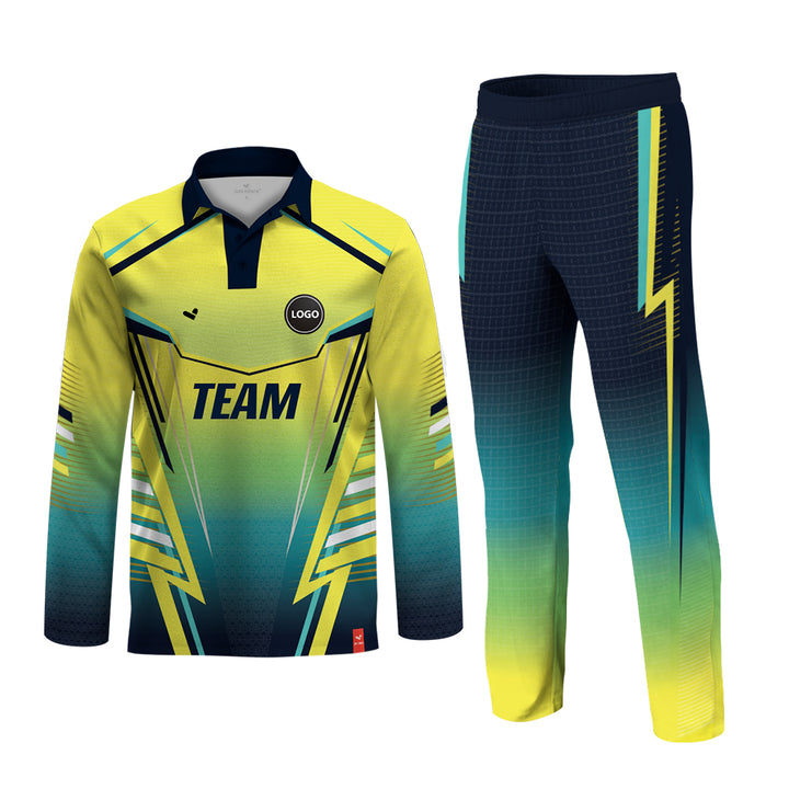 Cricket Uniform Set - Digital Printed Jersey & Pant, MOQ - 11 Sets - Just Adore