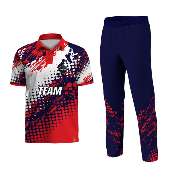 Full Printed cricket Uniform Set, MOQ - 11 Sets