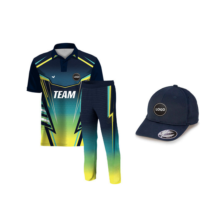 Cricket Uniform Set - Digital Printed Jersey & Pant, MOQ - 11 Sets - Just Adore