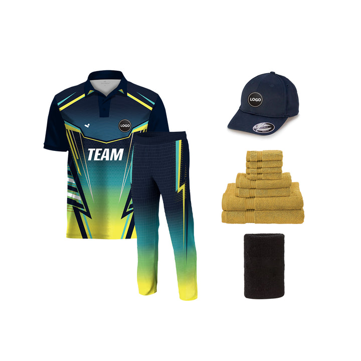 Cricket Uniform Set - Digital Printed Jersey & Pant, MOQ - 11 Sets - Just Adore