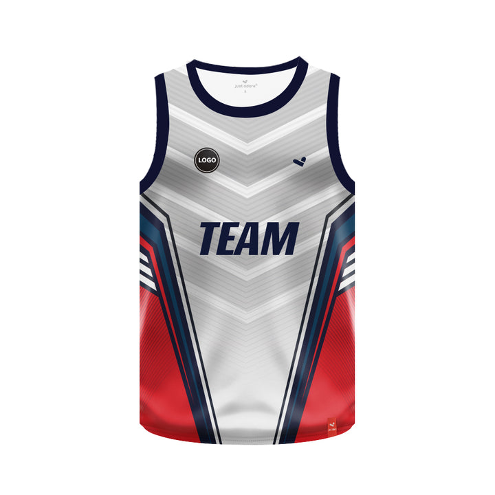 Digital Printed Basketball Team Uniform Jersey, MOQ 6 Pcs - Just Adore