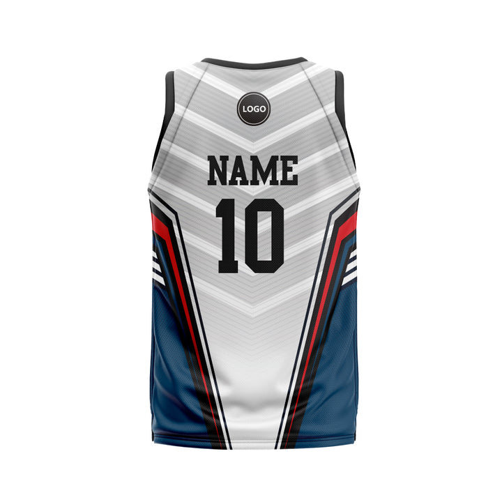 Digital Printed Basketball Team Uniform Jersey, MOQ 6 Pcs - Just Adore