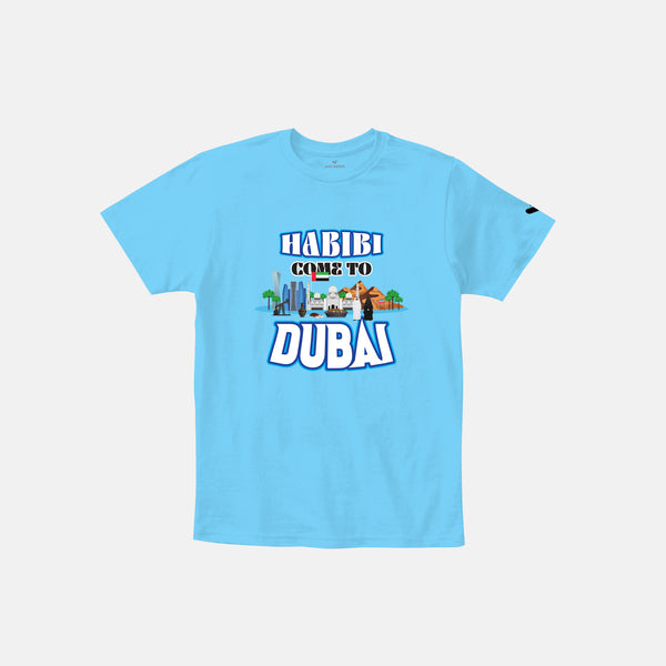Habibi come to Dubai Kids tshirt