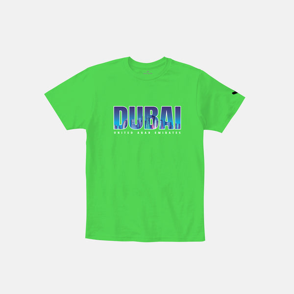 Dubai multicolor printed tshirt for kids