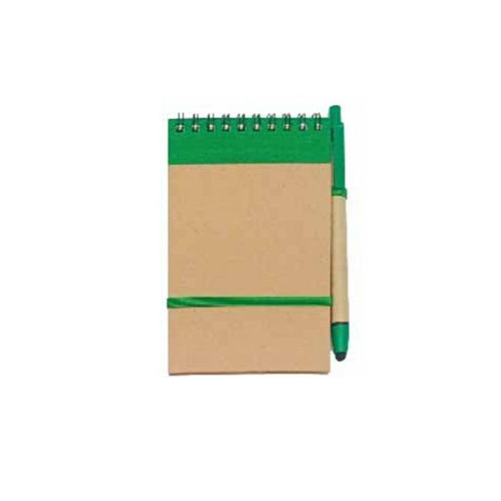 Eco-friendly notebook with stylus pen, Blank - Just Adore