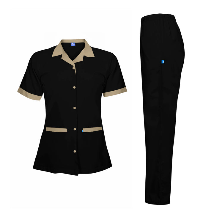 Cleaners Uniform Short Sleeve Shirt & Pant Set - Unisex - Just Adore