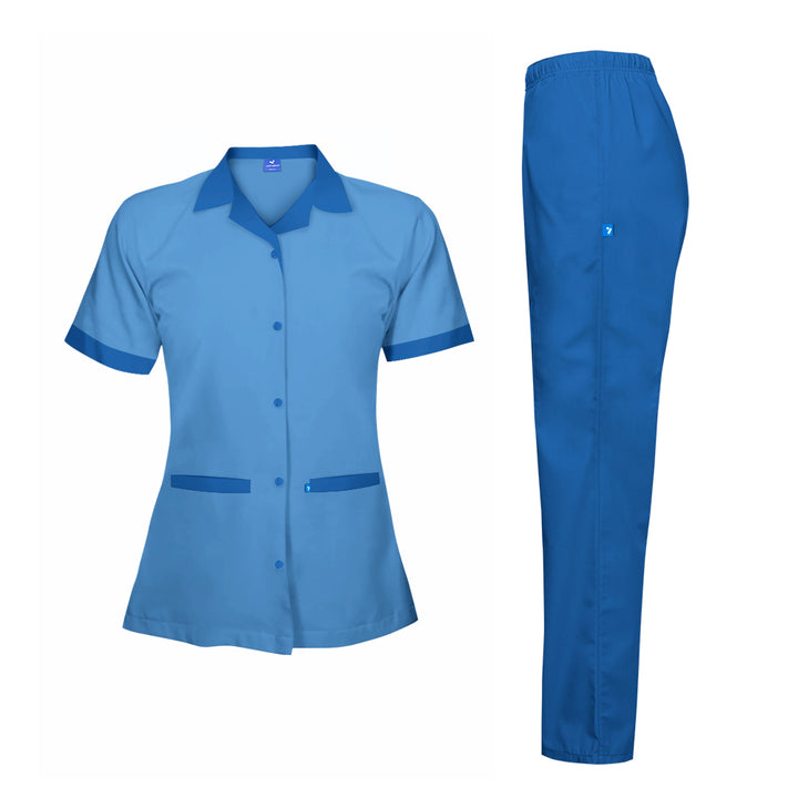 Cleaners Uniform Short Sleeve Shirt & Pant Set - Unisex - Just Adore