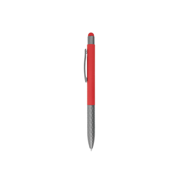 Metal Ballpoint Pens with Stylus, Blank - MOQ 50 pcs