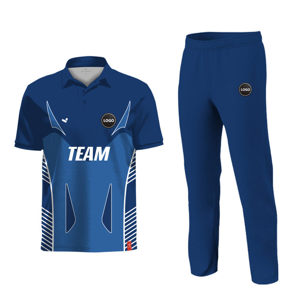 Personlised Cricket Jersey and Plain Trouser wholesale - MOQ 11 Sets