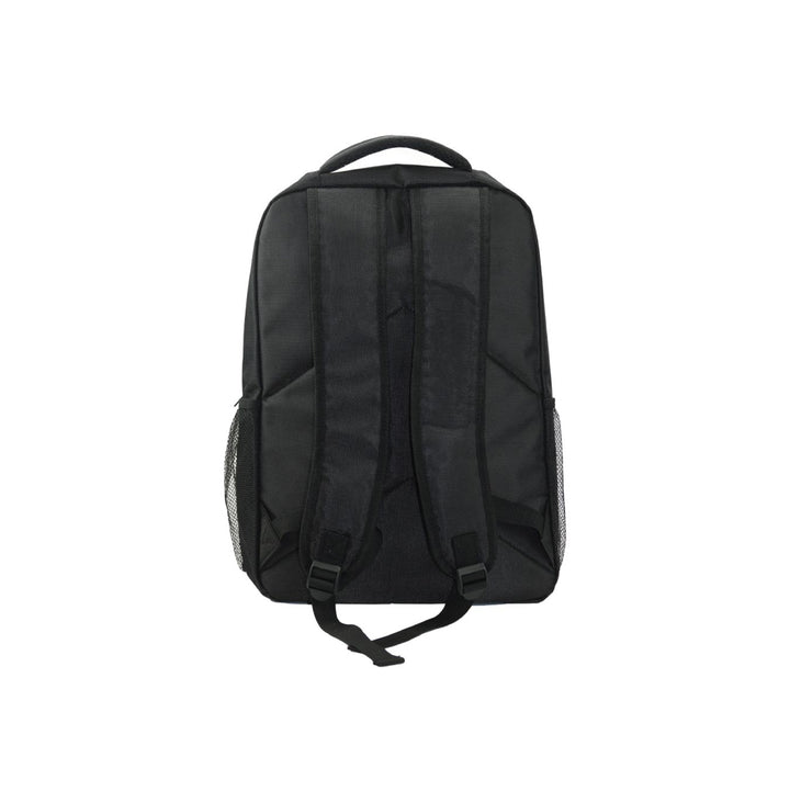 Black Backpack with zipper and shoulder strap, Blank - Just Adore