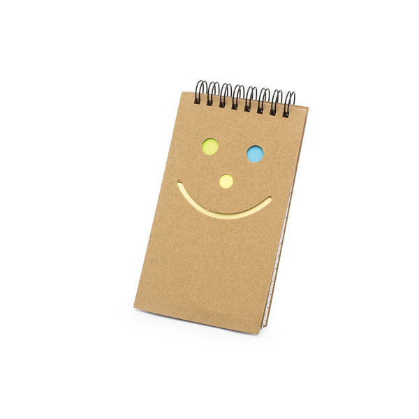 Notepad with Sticky Note, Blank - MOQ 50 pcs