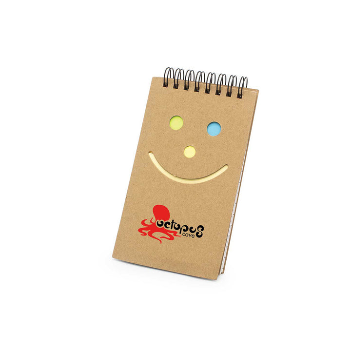 Notepad with Sticky Note, Blank - Just Adore