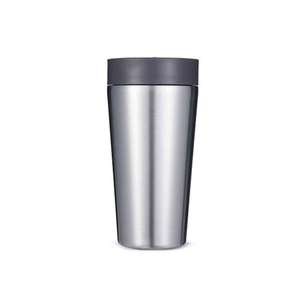 Recycled Stainless Steel circular cup, 12 oz, Blank