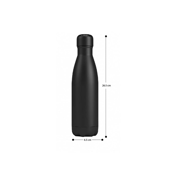 Premium Coated Double Wall Stainless Steel Travel Bottle, Blank - Just Adore