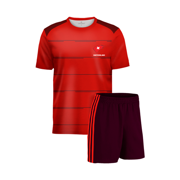 Switzerland Football Team 2021 Fans Jersey Set