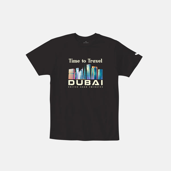 Time to travel Dubai Kids tshirts