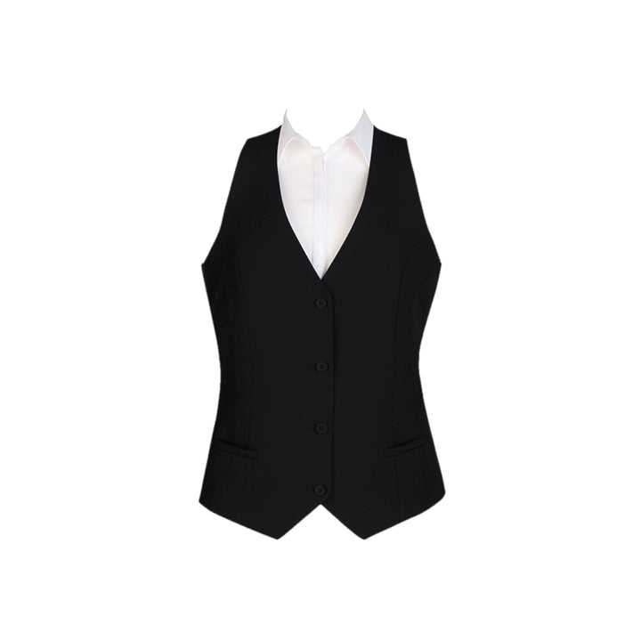 Waist Coat with Button and Pockets for Women - Just Adore