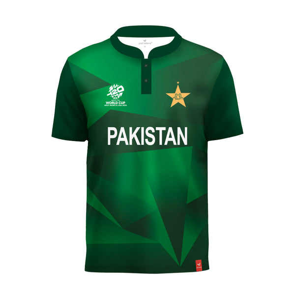 Pakistan Cricket Team T20 world cup 2024 Fan Jersey - Just Adore